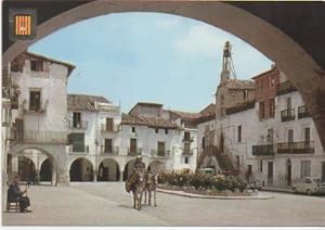 Bild des Verkufers fr Postal E00481: Plaza Mayor, Forcall, Castelln zum Verkauf von EL BOLETIN