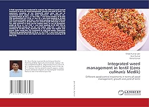 Seller image for Integrated weed management in lentil (Lens culinaris Medik) for sale by moluna