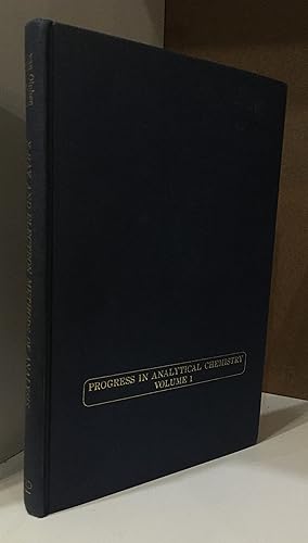 Imagen del vendedor de X-Ray and Electron Methods of Analysis, Volume 1 of Progress in Analytical Chemistry; a la venta por Turgid Tomes