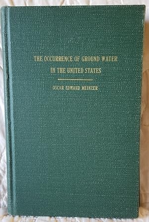 Immagine del venditore per The Occurrence of Ground Water in the United States venduto da CS Books and More