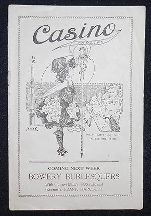 Casino Theatre Burlesque Review [Harry K. Morton and Zella Russell program]