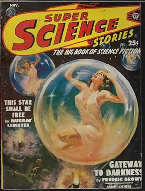 Image du vendeur pour SUPER SCIENCE Stories: November, Nov. 1949 mis en vente par Books from the Crypt
