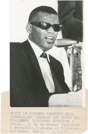 Original photograph of Ray Charles, 1970