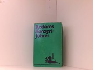 Seller image for Reclams Konzertfhrer. Orchestermusik. for sale by Book Broker