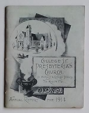 College St. Presbyterian Church Annual Report for 1914