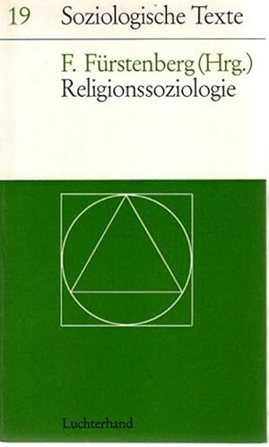 Image du vendeur pour Religionssoziologie. (= Soziologische Texte 19), mis en vente par nika-books, art & crafts GbR