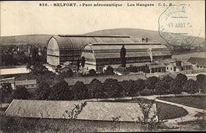 Image du vendeur pour Ansichtskarte / Postkarte Belfort Beffert Beffort Territoire de Belfort, Parc aeronautique, Les Hangars mis en vente par akpool GmbH