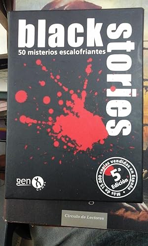 Imagen del vendedor de BLACK STORIES. 50 MISTERIOS ESCALOFRIANTES (Madrid, 2009) a la venta por Multilibro