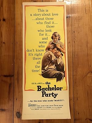 Seller image for The Bachelor Party Insert 1957 Don Murray, E.G. Marshall for sale by AcornBooksNH