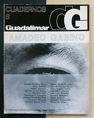 Seller image for Cuadernos GUADALIMAR. n8. Dedicado a Amadeo Gabino for sale by Il Tuffatore