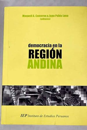 Image du vendeur pour Democracia en la regin andina mis en vente par Alcan Libros