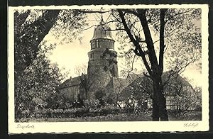 Bild des Verkufers fr Ansichtskarte Diepholz, Blick zum Schloss zum Verkauf von Bartko-Reher