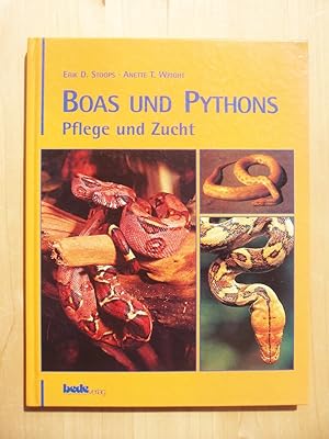 Image du vendeur pour Boas & Pythons - Pflege und Zucht mis en vente par Versandantiquariat Manuel Weiner
