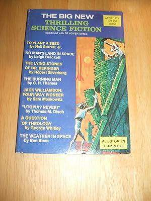 Seller image for Thrilling Science Fiction April 1975 for sale by biblioboy