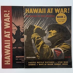 Imagen del vendedor de Hawaii at War! Pictures- Story- Features; and Hawaii at War! Book 2 On Guard in the Pacific. (2 volumes). a la venta por Zephyr Books