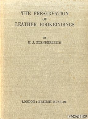 Imagen del vendedor de The preservation of leather bookbindings a la venta por Klondyke
