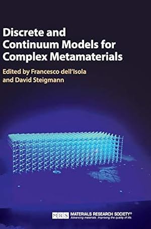 Seller image for Discrete and Continuum Models for Complex Metamaterials for sale by WeBuyBooks