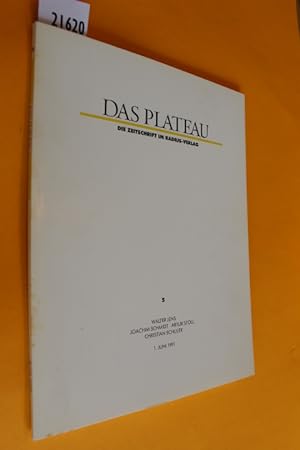 Das Plateau. Die Zeitschrift im Radius-Verlag, Zweiter Jahrgang, Nummer fünf (Heft Nr. 5) (Juni 1...