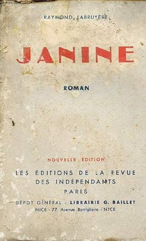 Immagine del venditore per Janine - Roman. venduto da Le-Livre