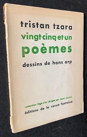 Bild des Verkufers fr Vingt-Cinq-et-Un Poemes zum Verkauf von APPLEDORE BOOKS, ABAA