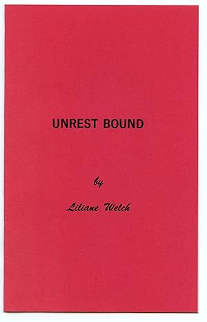 Image du vendeur pour Unrest Bound mis en vente par Attic Books (ABAC, ILAB)