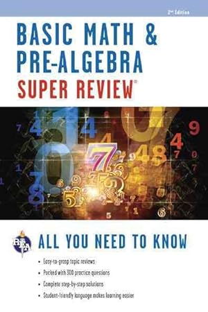 Seller image for Basic Math & Pre-Algebra Super Review for sale by GreatBookPricesUK