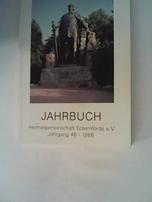 Bild des Verkufers fr Jahrbuch Heimatgemeinschaft Eckernfrde e.V. Jahrgang 46/1988 zum Verkauf von ANTIQUARIAT FRDEBUCH Inh.Michael Simon