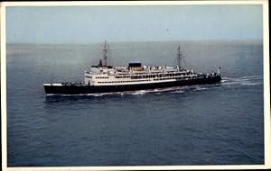 Ansichtskarte / Postkarte M.S. Prins Albert, Dover Ostend Line, Fährschiff, Ansicht Backbord