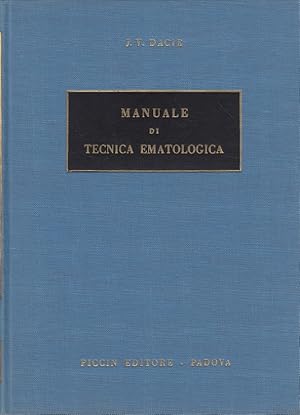 Immagine del venditore per Manuale di tecnica ematologica (Italiano) venduto da Versandantiquariat Nussbaum