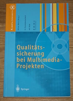Seller image for Qualittssicherung bei Multimedia-Projekten. X.media.interaktiv. for sale by Antiquariat Gallenberger