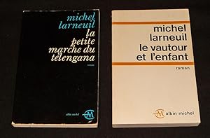 Immagine del venditore per Lot de 2 ouvrages de Michel Larneuil : La petite marche du Tlengana - Le vautour et l'enfant (2 volumes) venduto da Abraxas-libris