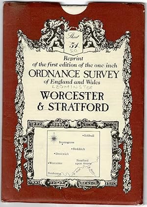Leominster Sheet No.50 Reprint of the First Edition of the One-inch Ordnance Survey of England an...