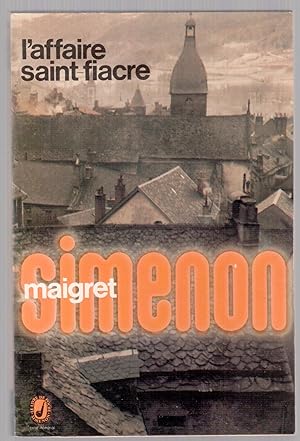Image du vendeur pour L'affaire Saint-Fiacre mis en vente par LibrairieLaLettre2
