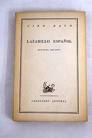 Imagen del vendedor de Lazarillo espaol a la venta por WeBuyBooks