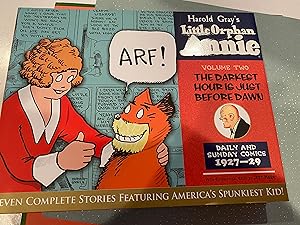 Seller image for THE COMPLETE HAROLD GRAY'S LITTLE ORPHAN ANNIE DALIES AND COLOR SUNDAYS 1927-1929 VOL 2 THE DARKEST HOUR IS JUST BEFORE DAWN for sale by Happy Heroes