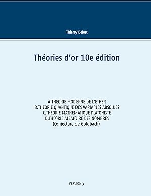 Seller image for Thories d\ or 10e dition for sale by moluna