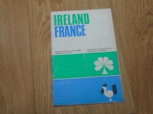 Seller image for Ireland v France Saturday 25 January, 1969 for sale by Dublin Bookbrowsers