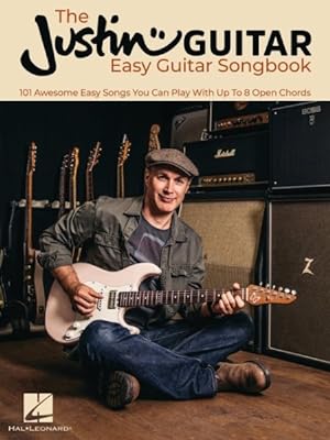 Seller image for Justin Guitar Easy Guitar Songbook : 101 Awesome Easy Songs You Can Play With Up to 8 Open Chords for sale by GreatBookPrices
