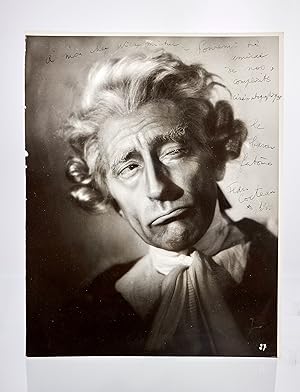 [PHOTOGRAPHIE] Portrait photographique de Jean Cocteau dédicacé par le poète à Willy Michel