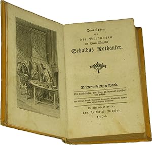 Bild des Verkufers fr Das Leben und die Meinungen des Herrn Magister Sebaldus Nothanker. 3. und letzter Band., zum Verkauf von Versandantiquariat Hbald