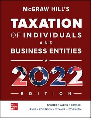 Image du vendeur pour Mcgraw-hill's Taxation of Individuals and Business Entities 2022 Edition mis en vente par GreatBookPrices