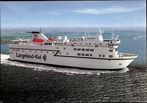Ansichtskarte / Postkarte Fährschiff MS Langeland III, Langeland Kiel