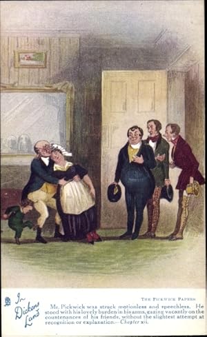 Seller image for Knstler Ansichtskarte / Postkarte In Dickens Land, The Pickwick Papers - Tuck 6012 for sale by akpool GmbH