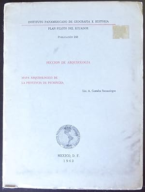 Seller image for Mapa Arqueologico de la Provincia de Pichincha for sale by Jeff Irwin Books