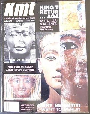 Seller image for KMT Magazine: A Modern Journal of Ancient Egypt Volume 19 Number 3 Fall 2008 for sale by Jeff Irwin Books