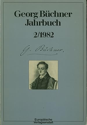 Immagine del venditore per Georg Bchner Jahrbuch 2/1982 venduto da Wolfs Antiquariat