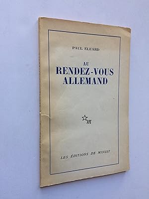 Image du vendeur pour Au Rendez-vous Allemand mis en vente par Pascal Coudert