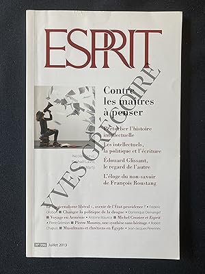 ESPRIT-N°396-JUILLET 2013-CONTRE LES MAITRES A PENSER