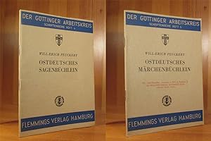 Ostdeutsches Sagenbüchlein / Ostdeutsches Märchenbüchlein (2 Hefte).