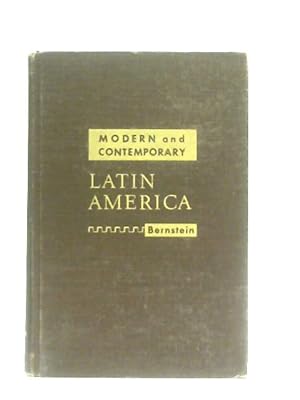 Seller image for Modern and Contemporary Latin America for sale by World of Rare Books